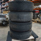 JDM WORK Emotion XC8 17" 4x100 Wheel and Tire Set 